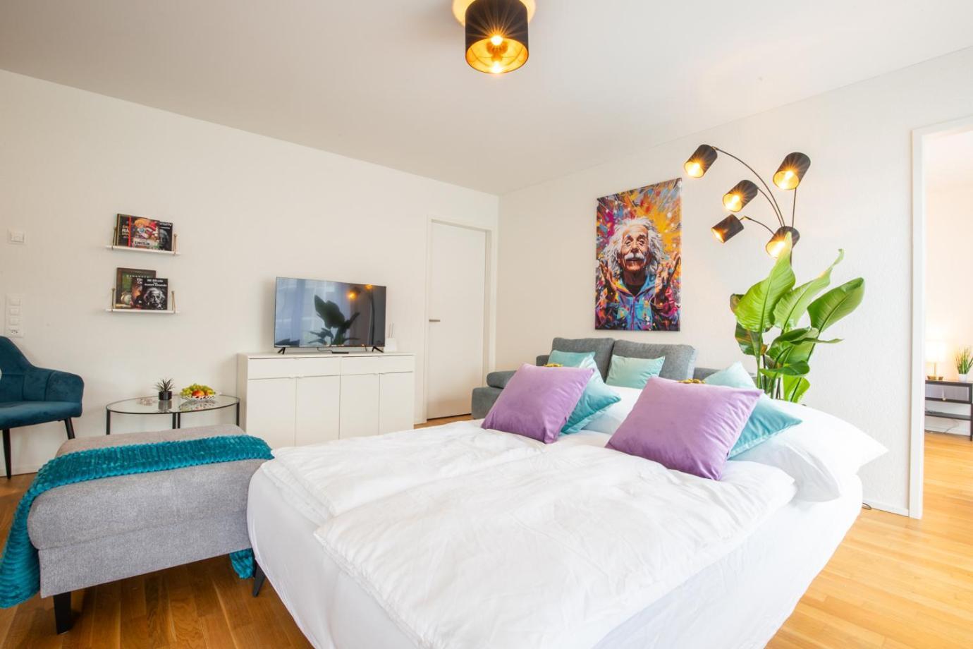 Special Einstein Iiv Apartment, Messe Kleinbasel 10-Star Eksteriør bilde