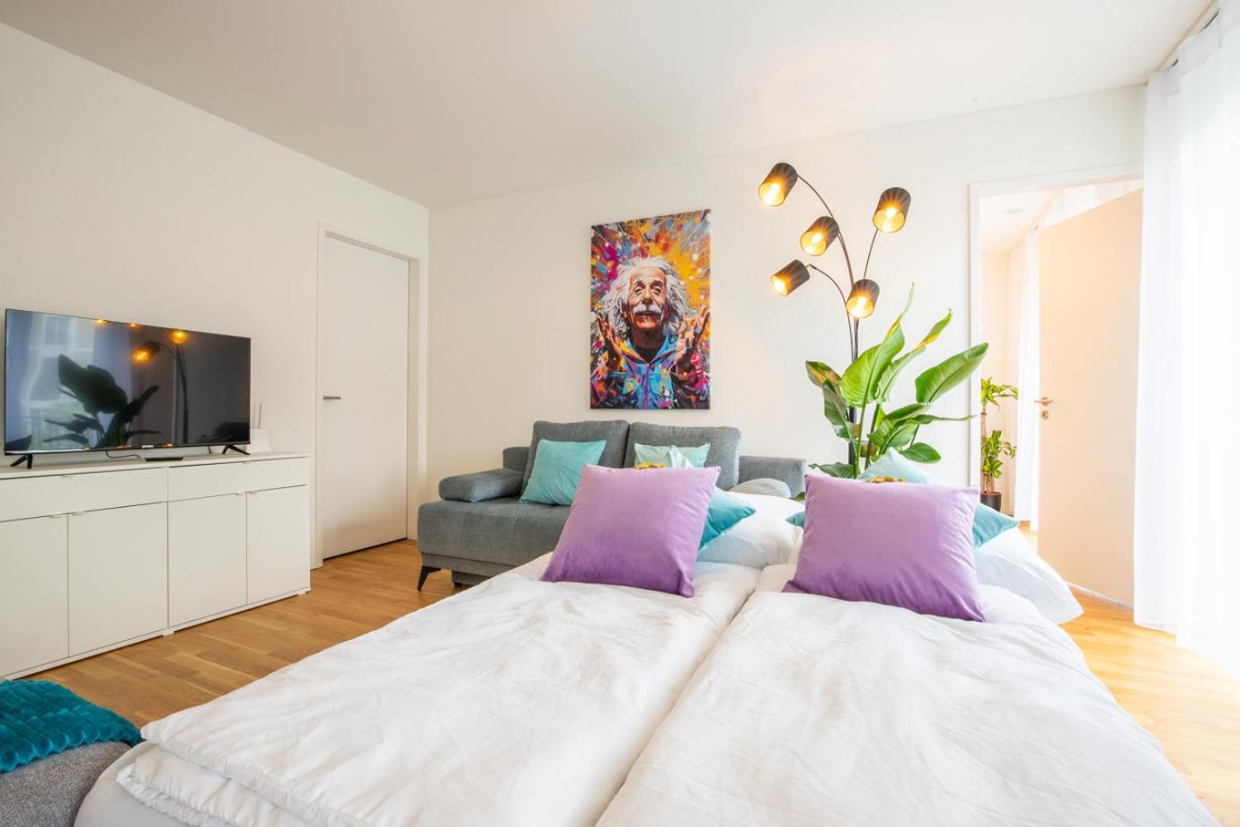 Special Einstein Iiv Apartment, Messe Kleinbasel 10-Star Eksteriør bilde